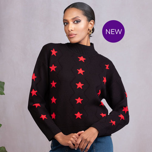 A46486 - Star Sweater