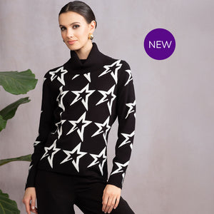 A46355 - Outline Star Sweater