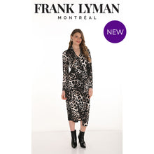 254217 - Leopard Print Cross Over Dress