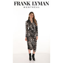 254217 - Leopard Print Cross Over Dress