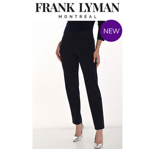 254228 - Rhinestone Pull on Trousers - Navy