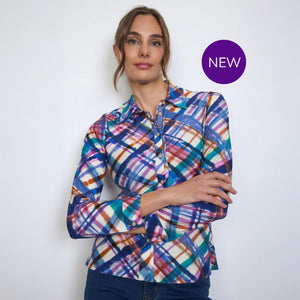 Irene - Abstract Multi Shirt