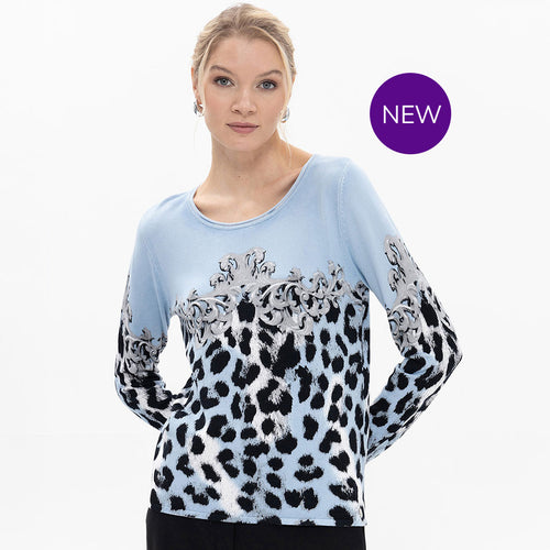18154 - Leopard Top