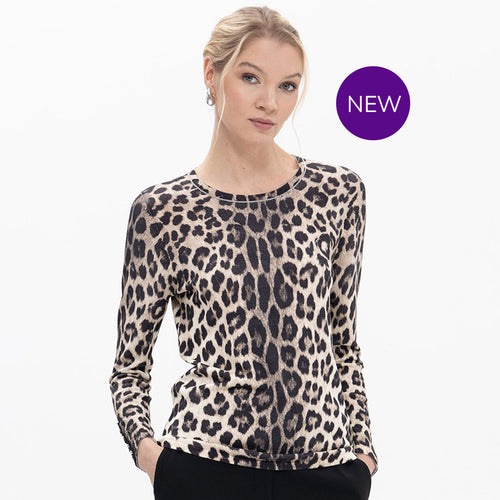18059 - Leopard Print Sweater