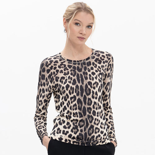 18059 - Leopard Print Sweater