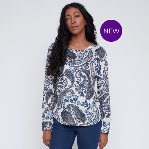 2525005 - Paisley Sparkle Top
