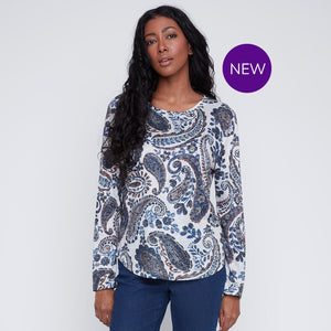2525005 - Paisley Sparkle Top