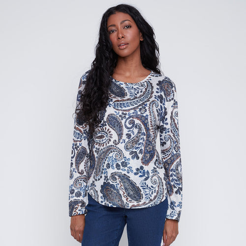 2525005 - Paisley Sparkle Top