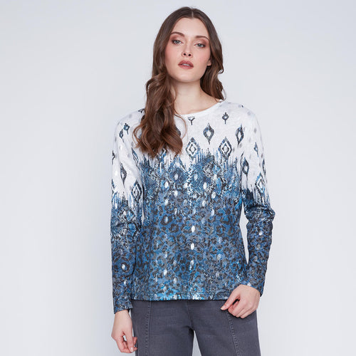 2525033 - Aztec Metallic Top