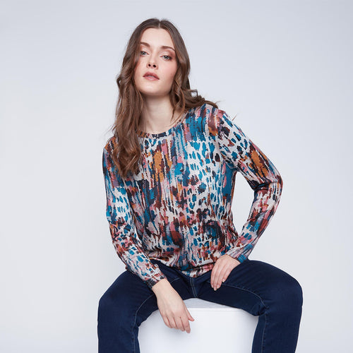 2525008 - Abstract Sparkle Top