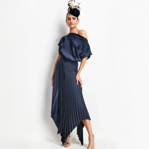 Mila - Pleat Dress - Pennita