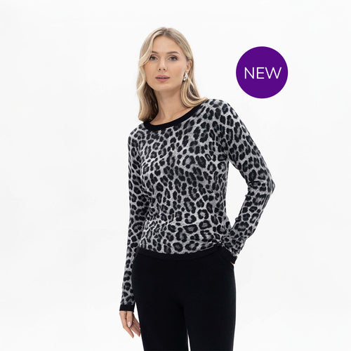 18142 - Leopard Sweater