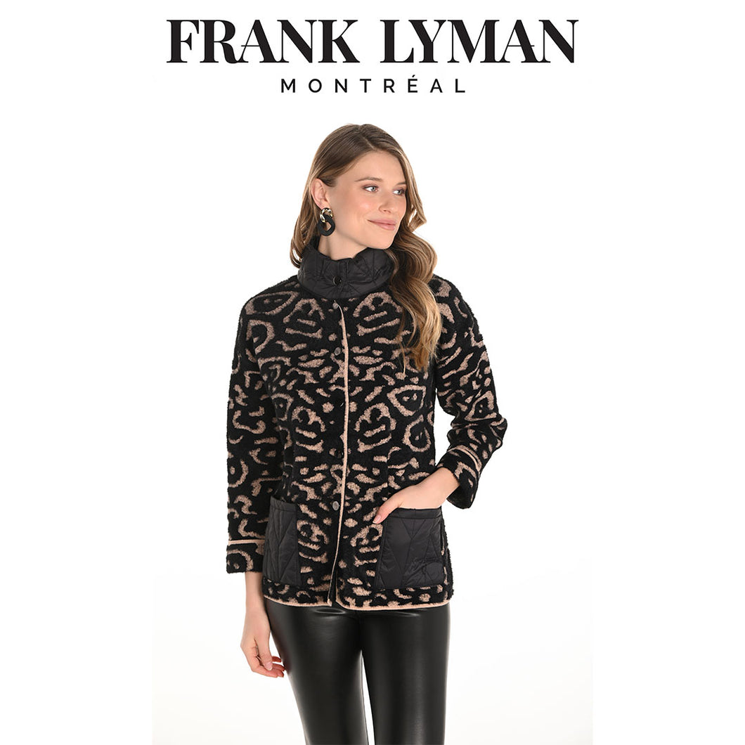 253840 - Textured Quilted Pocket Jacket