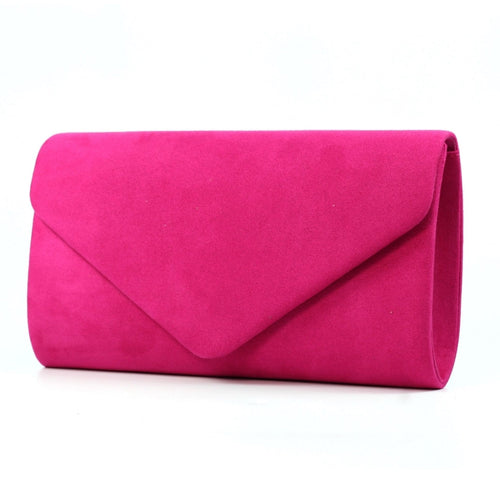 ZLY001 - ‘Abby’ Suedette Clutch Bag