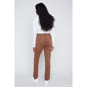 252206 - Pull on Faux Suede Trousers