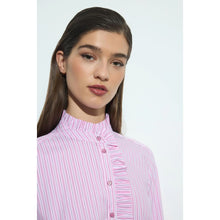 Norba - Frilled Stripe Shirt