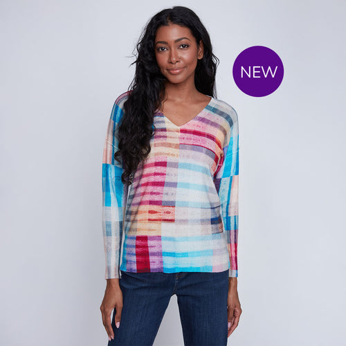 2523058 - Multi V-Neck Sweater