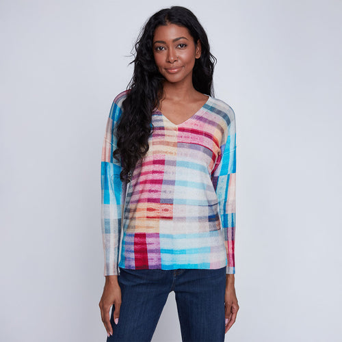 2523058 - Multi V-Neck Sweater