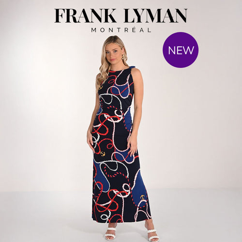 266420 - Nautical Rope Maxi Dress