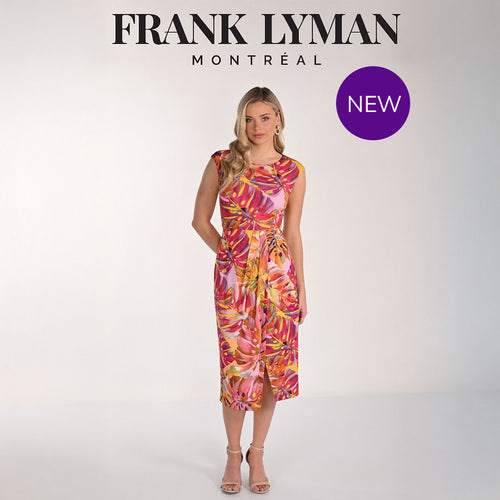 266415 - Tropical Fusion Wrap Dress