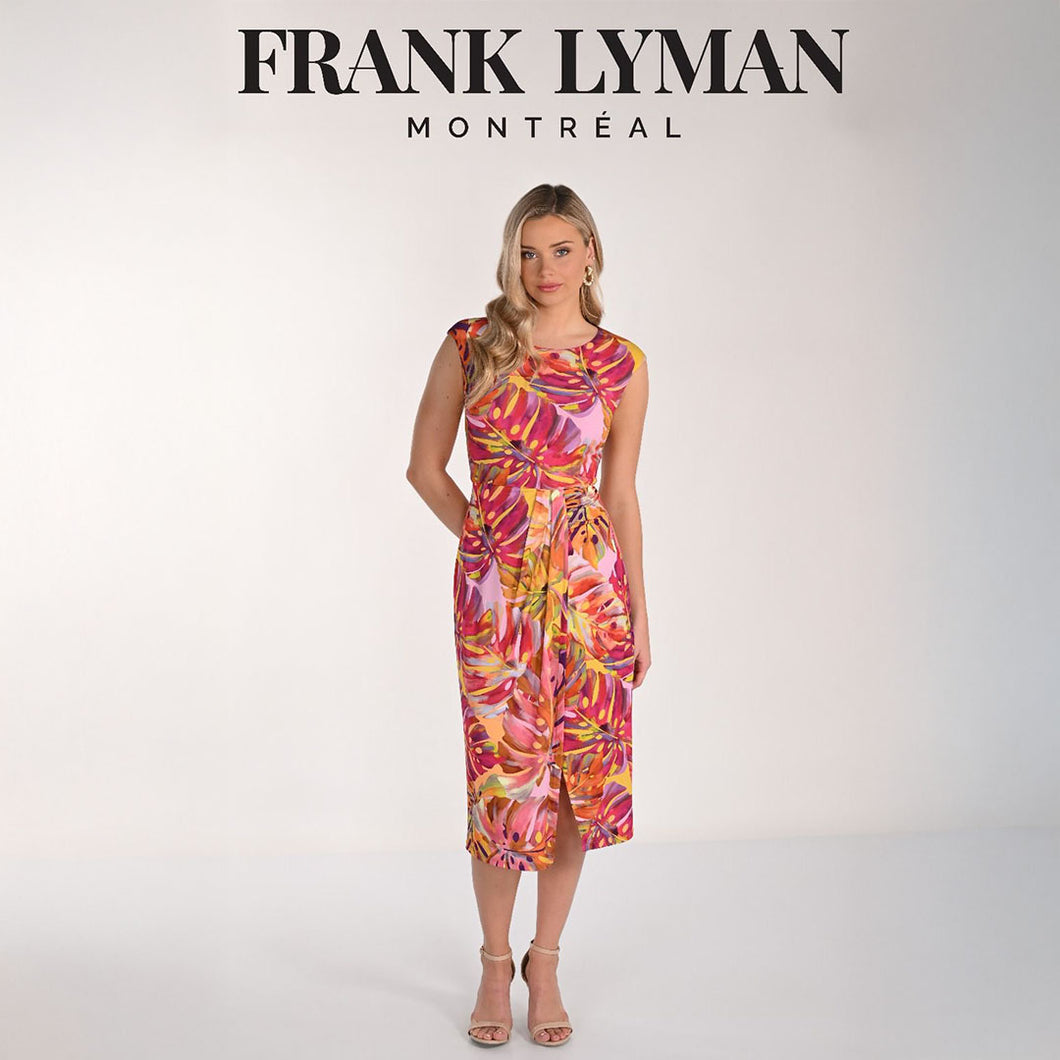 266415 - Tropical Fusion Wrap Dress