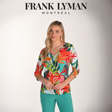 266376 - Tropical Print Long Sleeve Top