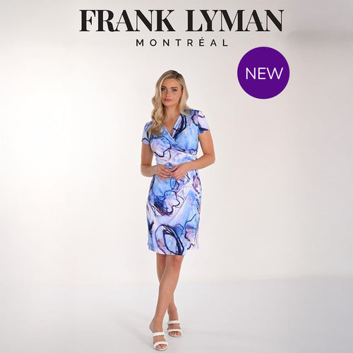 266246 - Watercolour Cross Over Dress