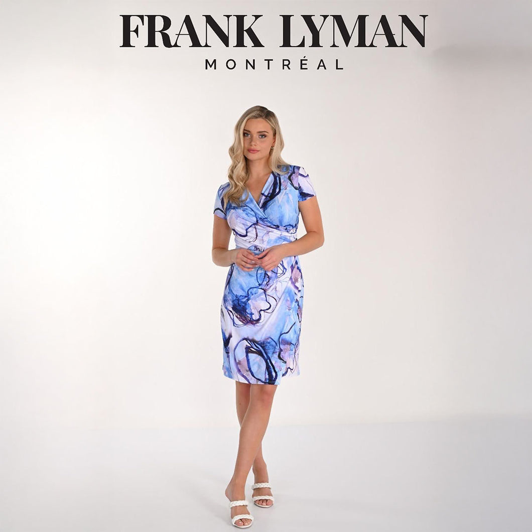 266246 - Watercolour Cross Over Dress