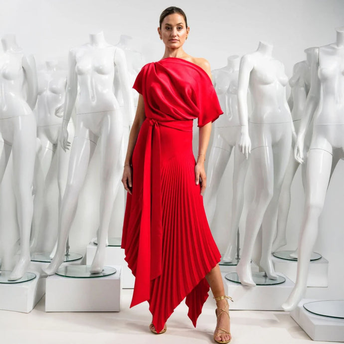 Mila - Pleat Dress - Pennita