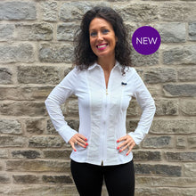 Amaia - Dual Zip Pleated Shirt