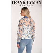 266527 - Embellished Floral Mesh Two Piece Top