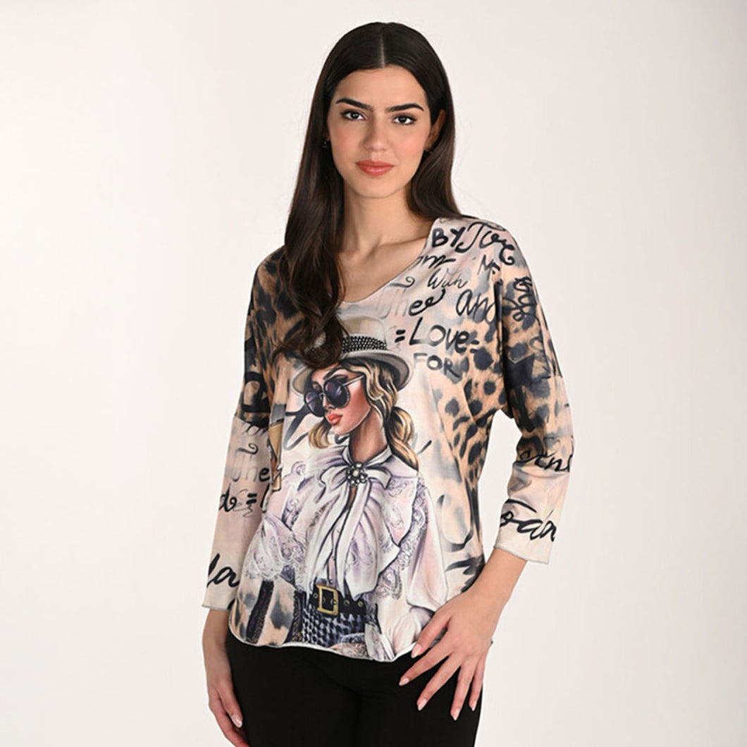 266562 - Self Portrait Animal Top