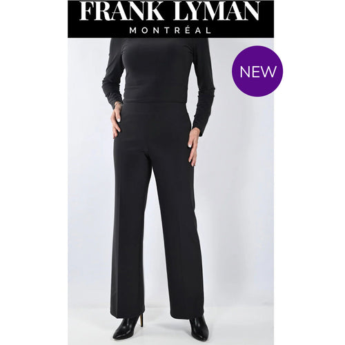 233015 - Wide Leg Trouser - Black