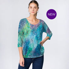 C2001 - ‘Fiona’ Spotty Long Sleeve Top