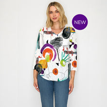 C3063 - ‘Winnie’ Abstract Top