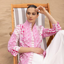 A47175 - Pink Abstract Blouse