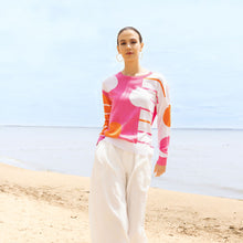 A47222 - Circle Stripe Sweater