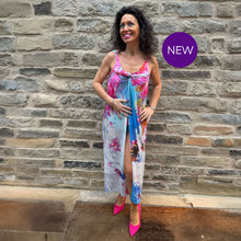 26801 - 2 Way Cover Up ‘Summer in Santorini by Aziz Suleymanov’