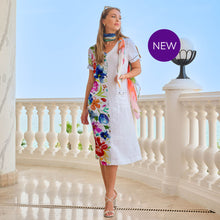 26704 - Linen Dress ‘Spring Delight by Majella LeBlanc’