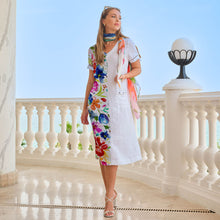 26704 - Linen Dress ‘Spring Delight by Majella LeBlanc’