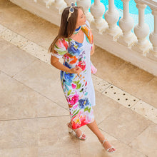 26704 - Linen Dress ‘Spring Delight by Majella LeBlanc’