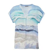 26619 - Linen Top ‘Seascape by Yuri Kraft’