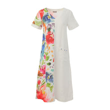 26704 - Linen Dress ‘Spring Delight by Majella LeBlanc’