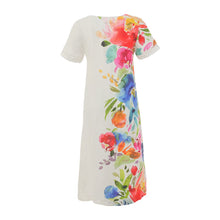 26704 - Linen Dress ‘Spring Delight by Majella LeBlanc’