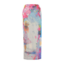 26801 - 2 Way Cover Up ‘Summer in Santorini by Aziz Suleymanov’