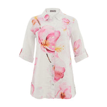 26682 - Linen Button Through ‘Colors of the Spring by Yuri Kraf’