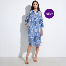 Azafran - Blue China Print Dress