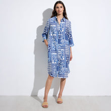Azafran - Blue China Print Dress