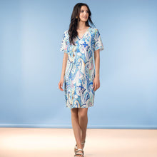 A47168 - Paisley Art Shift Dress
