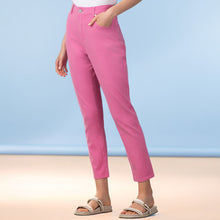 PAS2400 - High Rise Jeans - Pink